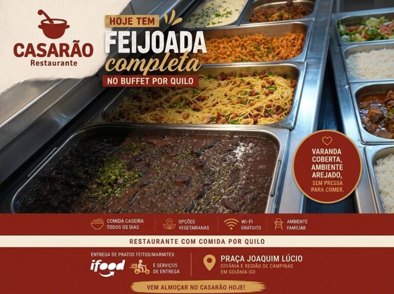 Buffet de feijoada por quilo